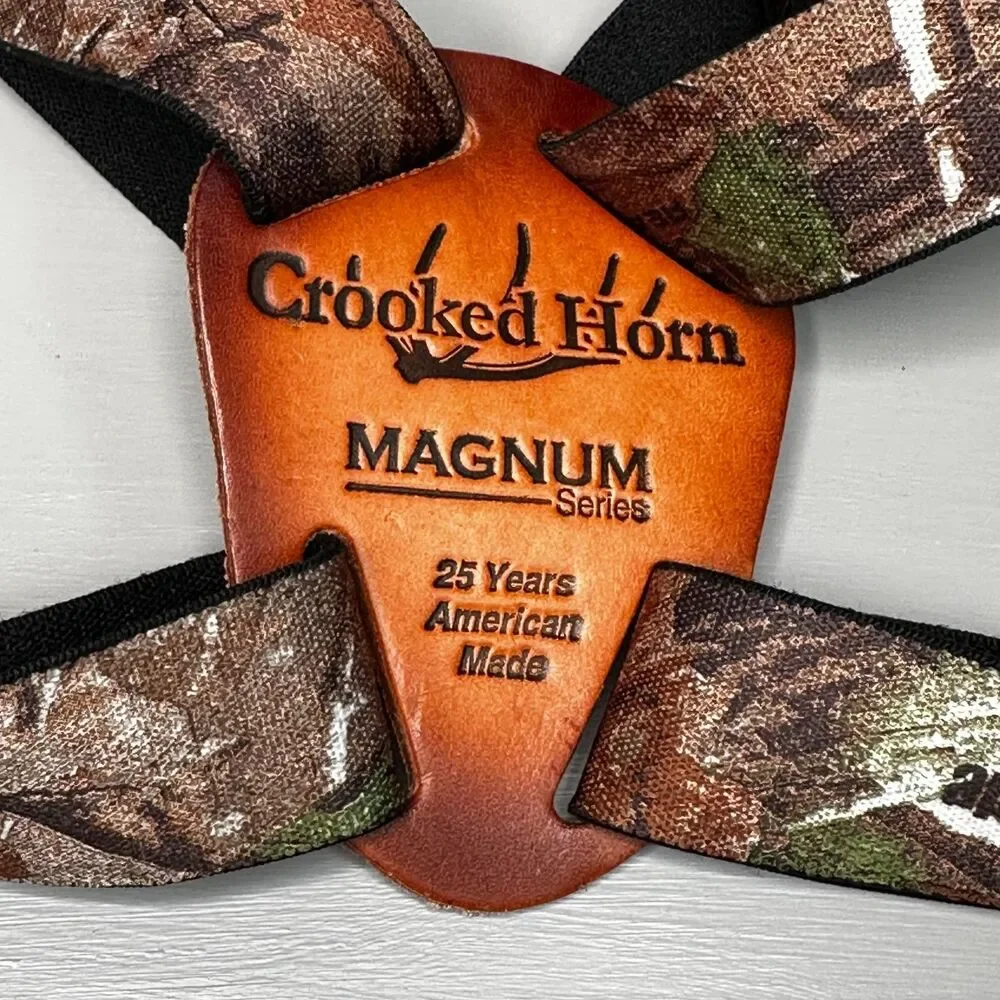 Crooked Horn Magnum Bino System Harness Realtree Camo Made USA BS-128